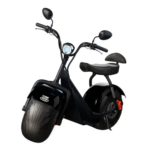 Scooter Elétrica TUI Mais 2 Lugares 1000w Autonomia 60km - Preto