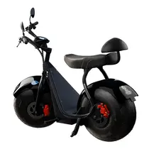 Scooter Elétrica TUI Mais 2 Lugares 1000w Autonomia 60km - Preto