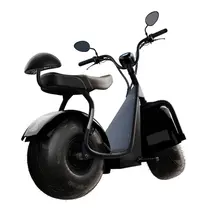 Scooter Elétrica TUI Mais 2 Lugares 1000w Autonomia 60km - Preto