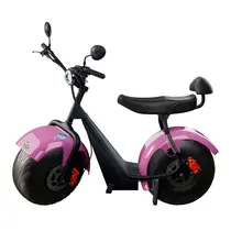 Scooter Elétrica TUI Mais 2 Lugares 1000w Autonomia 60km - Rosa