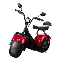 Scooter Elétrica TUI Mais 2 Lugares 1000w Autonomia 60km - Vermelho