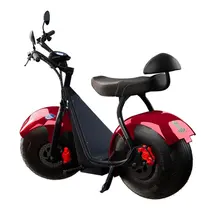 Scooter Elétrica TUI Mais 2 Lugares 1000w Autonomia 60km - Vermelho