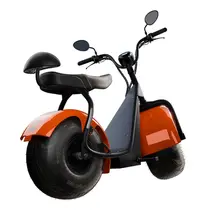 Scooter Elétrica TUI Mais 2 Lugares 1000w Autonomia 60km Laranja
