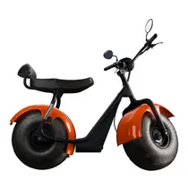 Scooter Elétrica TUI Mais 2 Lugares 1000w Autonomia 60km Laranja