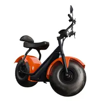 Scooter Elétrica TUI Mais 2 Lugares 1000w Autonomia 60km Laranja