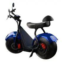 Scooter Elétrica TUI Mais 2 Lugares 1000w Autonomia 60km - Azul