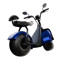 Scooter Elétrica TUI Mais 2 Lugares 1000w Autonomia 60km - Azul