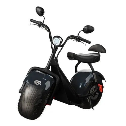 Scooter Elétrica TUI Mais 2 Lugares 1000w Autonomia 60km - Cinza