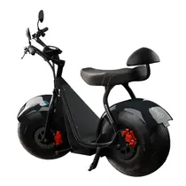 Scooter Elétrica TUI Mais 2 Lugares 1000w Autonomia 60km - Cinza
