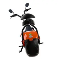 Scooter Elétrica TUI Mais 2 Lugares 1000w Autonomia 60km Laranja