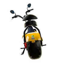 Scooter Elétrica TUI Mais 2 Lugares 1000w Autonomia 60km Amarelo