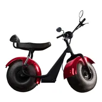 Scooter Elétrica TUI Mais 2 Lugares 1000w Autonomia 60km - Vermelho