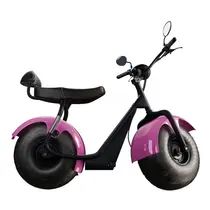 Scooter Elétrica TUI Mais 2 Lugares 1000w Autonomia 60km - Rosa