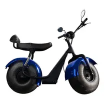 Scooter Elétrica TUI Mais 2 Lugares 1000w Autonomia 60km - Azul