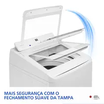 Lavadora de Roupas Panasonic 19kg NA-F190 com Smartsense e JetWash+ Branco