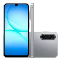 Smartphone Samsung Galaxy A17 4G 128GB 4GB RAM 4GB RAM Plus Câmera Tripla + Frontal 13 MP Tela 6,7” - Cinza