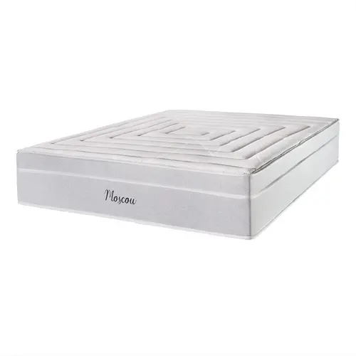 Colchão Queen Molas Ensacadas Cristalflex Moscou 158x198x35cm Cinza