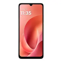 Smartphone Motorola Moto G06 4G 128GB 4GB RAM + 8GB Ram Boost Câmera Traseira 50MP + Frontal 8MP Tela 6,9” – Laranja