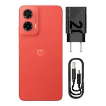 Smartphone Motorola Moto G35 5G 256GB 4GB RAM + 8GB RAM BOOST Câmera Dupla + Frontal 16MP Tela 6,7" – Coral