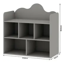 Organizador Infantil 100% MDF Genialflex Nuvem