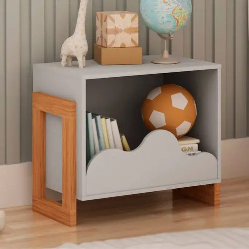 Mesa de Cabeceira Infantil 100% MDF Genialflex Nuvem