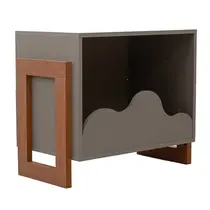 Mesa de Cabeceira Infantil 100% MDF Genialflex Nuvem