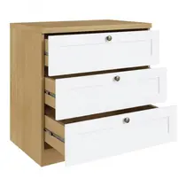 Cômoda 3 Gavetas 100% MDF Genialflex Infinity