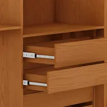 Guarda-Roupa Casal 6 Portas 2 Gavetas 100% MDF Genialflex Madri