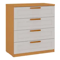 Cômoda 4 Gavetas 100% MDF Genialflex Madri