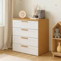 Cômoda 4 Gavetas 100% MDF Genialflex Madri