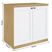 Cômoda 2 Portas 100% MDF Genialflex Infinity