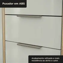 Armário Aéreo 120cm 3 Portas MX Móveis Glória