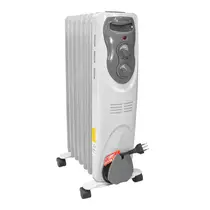 Aquecedor a Óleo Ventisol AO-02 1500W Branco/Cinza