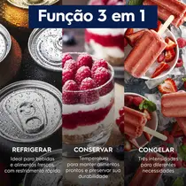 Freezer Horizontal Electrolux HB150 141 Litros 1 Porta Branco