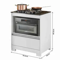 Balcão para Cooktop 1 Gaveta Notável NT 3110