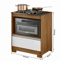 Balcão para Cooktop 1 Gaveta Notável NT 3110