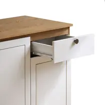 Cozinha Completa 12 Portas 1 Gaveta 100% MDF Frizz Genialflex - Cinamomo/ Branco Fosco