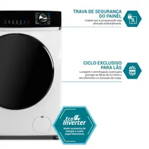 Lava e Seca Philco 11kg PLS11A Inverter Plus Branco