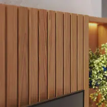 Estante Home para TV até 82 Polegadas 2,4m com LED Colibri Cancun