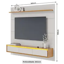 Painel para TV até 65 Polegadas 1,8m com LED Colibri Tahiti