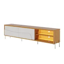Rack para TV até 75 Polegadas 2,16m Pés em Metal Colibri Amalfi