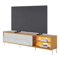Rack para TV até 75 Polegadas 2,16m Pés em Metal Colibri Amalfi