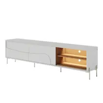 Rack para TV até 75 Polegadas 2,16m Pés em Metal Colibri Amalfi