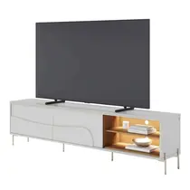 Rack para TV até 75 Polegadas 2,16m Pés em Metal Colibri Amalfi