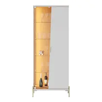 Cristaleira 70cm 2 Portas com Vidro Colibri Sena