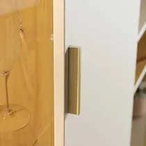 Cristaleira 70cm 2 Portas com Vidro Colibri Sena