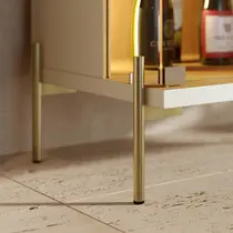 Cristaleira 70cm 2 Portas com Vidro Colibri Sena
