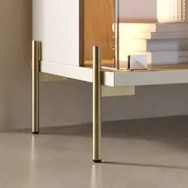Buffet 4 Portas com Vidro 179cm Colibri Sena