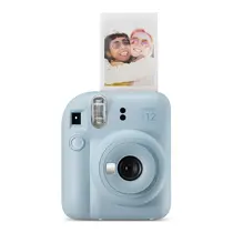 Kit Câmera Instantânea Fujifilm Instax Mini 12 com Bolsa para Transporte - Azul.