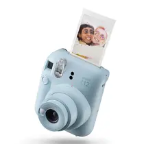 Kit Câmera Instantânea Fujifilm Instax Mini 12 com Bolsa para Transporte - Azul